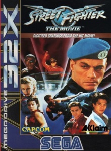 Street Fighter The Movie The Game Sega 32x